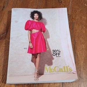 McCall's Sewing Pattern Counter Catalog Fashion Book 2022 Volume 1 idea book